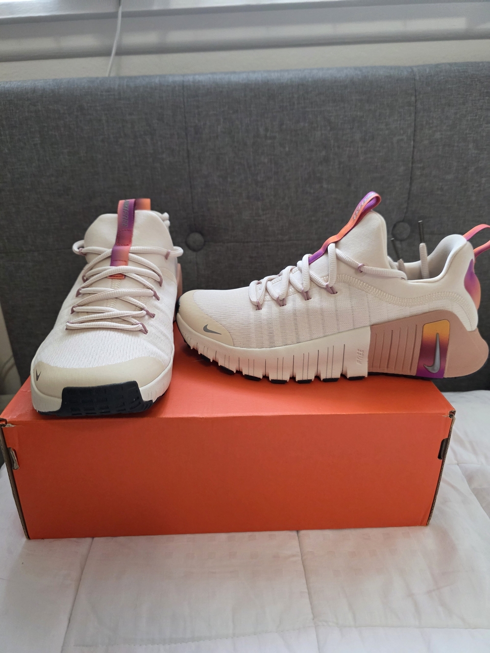 Nike Free Metcon 6 SE Pearl White / Pewter - Picture 4 of 5